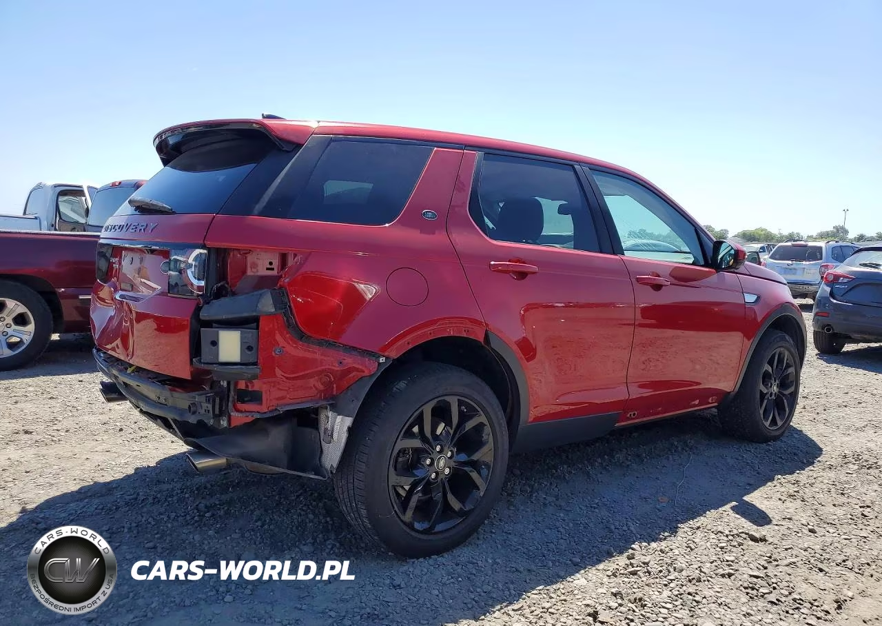 2017 Land Rover Discovery Sport Hse VIN:SALCR2BG0HH680643 - 3