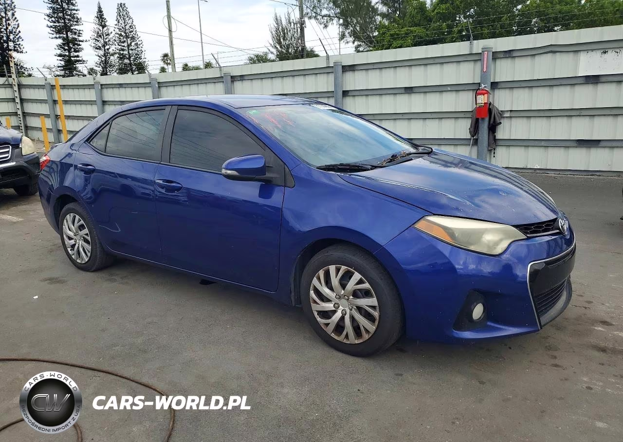 2015 Toyota Corolla S VIN:2T1BURHE5FC395938 - 4