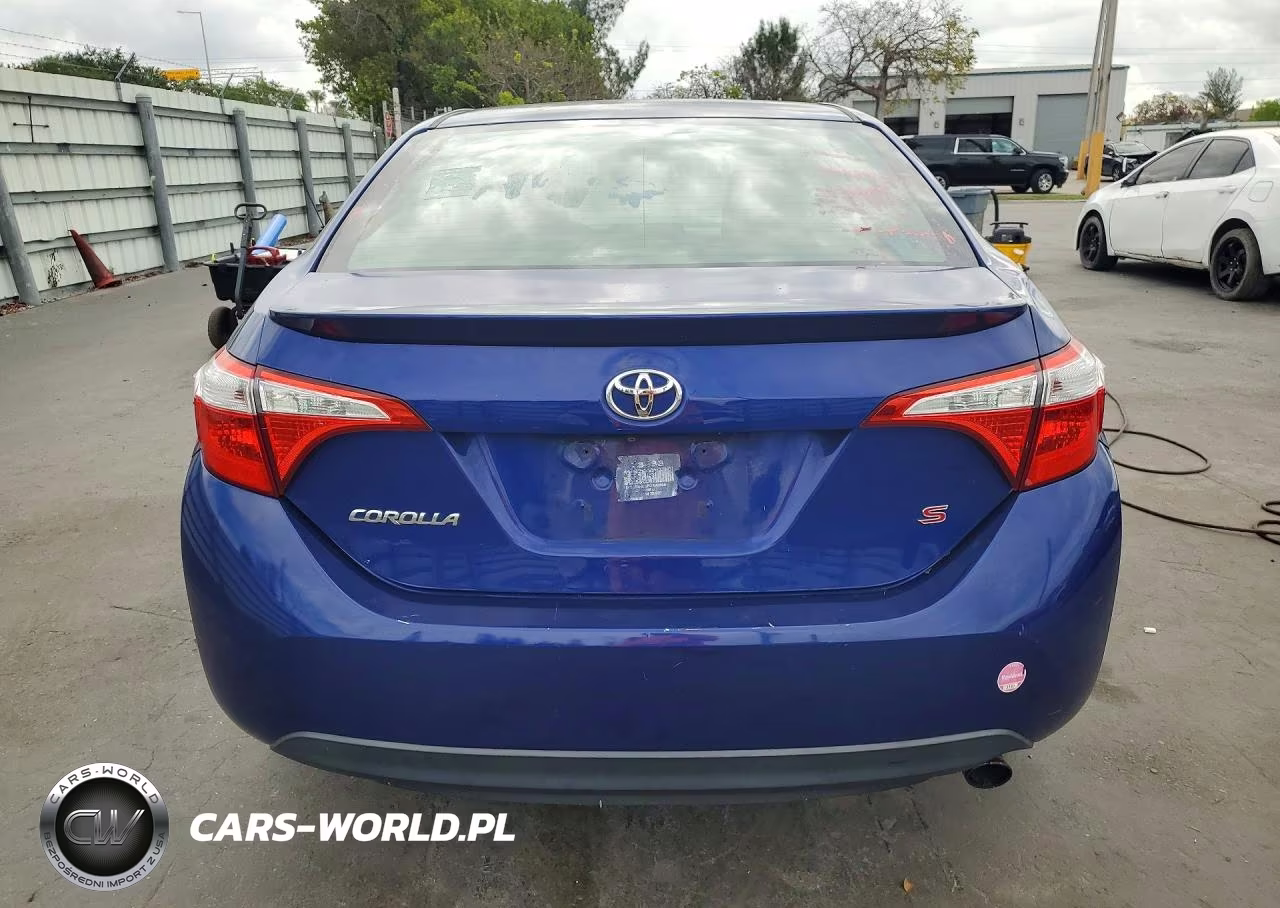 2015 Toyota Corolla S VIN:2T1BURHE5FC395938 - 6