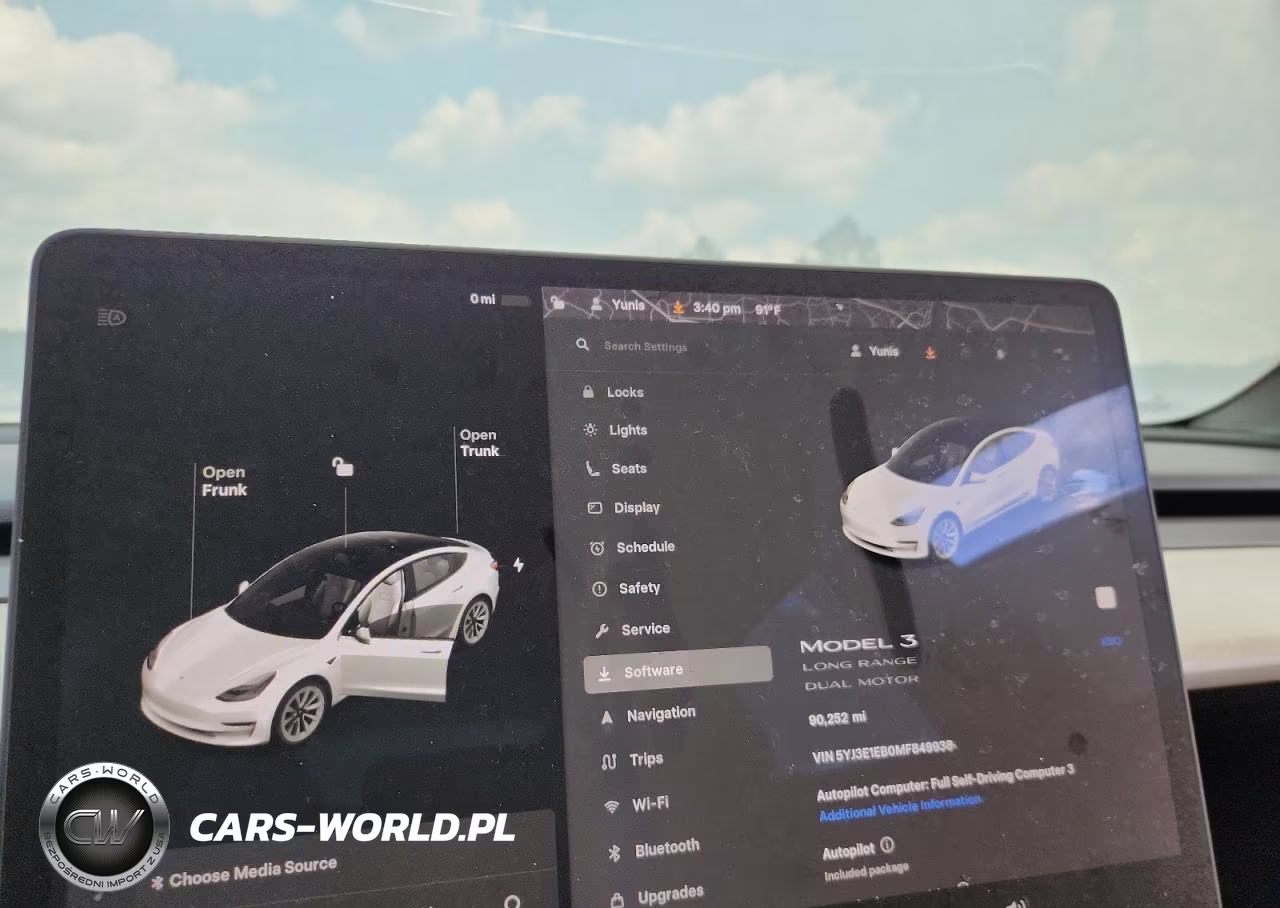 2021 Tesla Model 3 VIN:5YJ3E1EB0MF849938 - 9