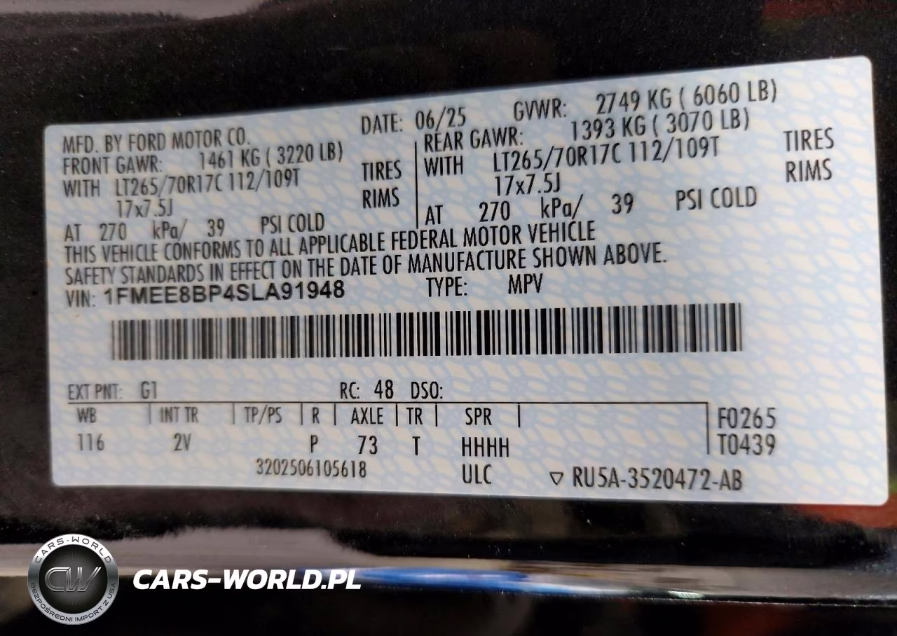 2025 Ford Bronco Outer Banks VIN:1FMEE8BP4SLA91948 - 13
