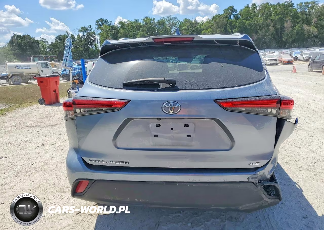 2022 Toyota Highlander Xle VIN:5TDGZRAH3NS101731 - 6