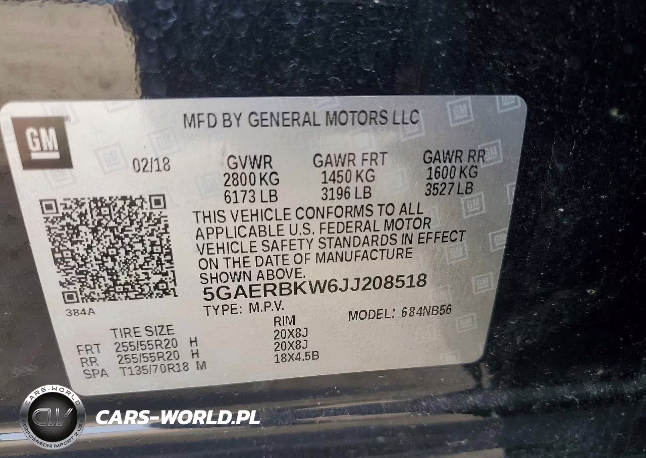 2018 Buick Enclave Essence VIN:5GAERBKW6JJ208518 - 14