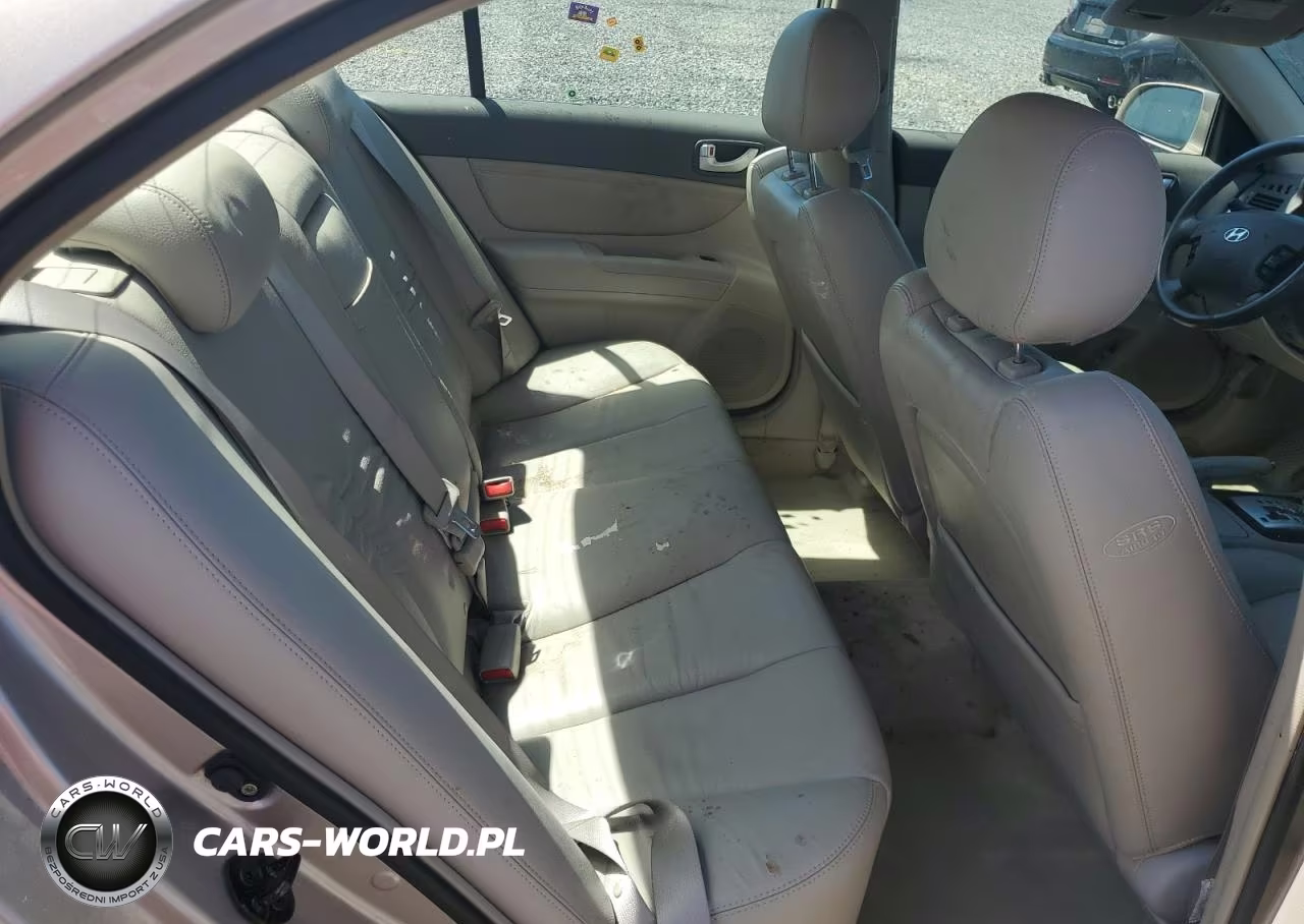 2006 Hyundai Sonata Gls V6 VIN:5NPEU46F16H025448 - 10