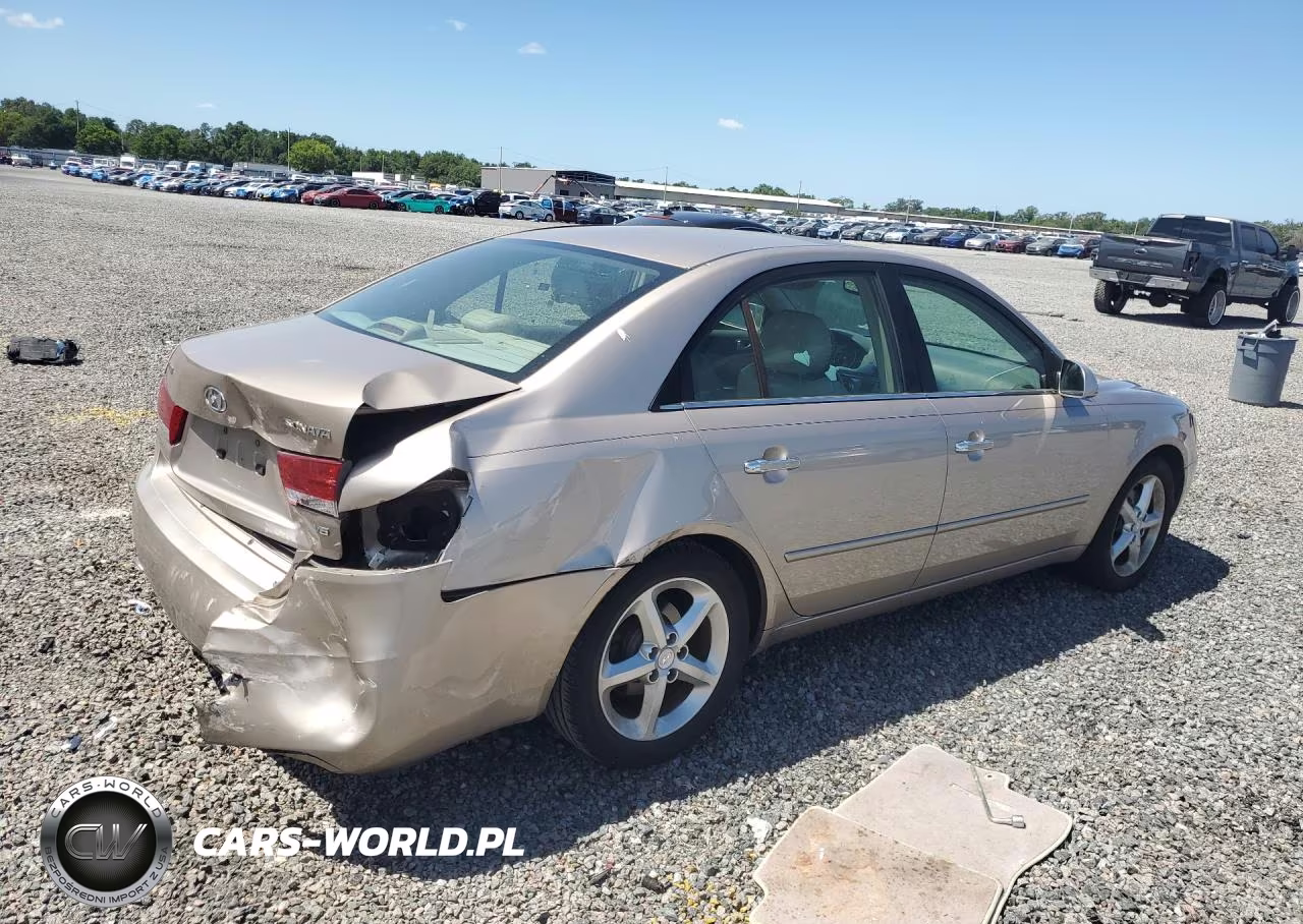 2006 Hyundai Sonata Gls V6 VIN:5NPEU46F16H025448 - 3