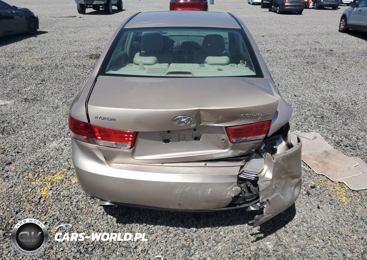 2006 Hyundai Sonata Gls V6 VIN:5NPEU46F16H025448 - 6