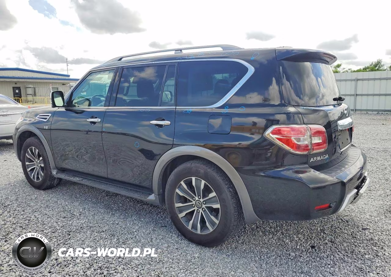 2018 Nissan Armada Sl VIN:JN8AY2ND8J9052577 - 2