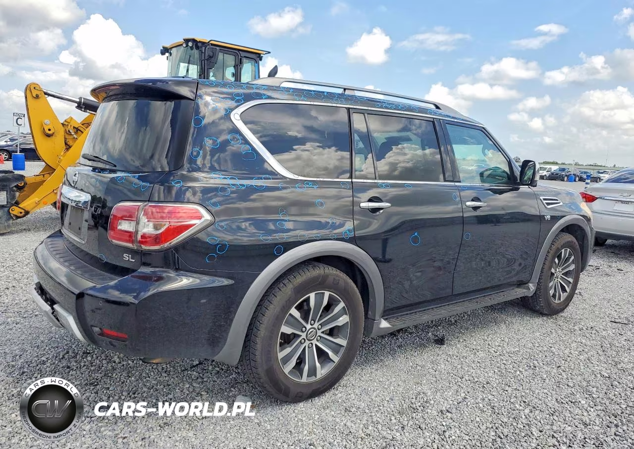 2018 Nissan Armada Sl VIN:JN8AY2ND8J9052577 - 3