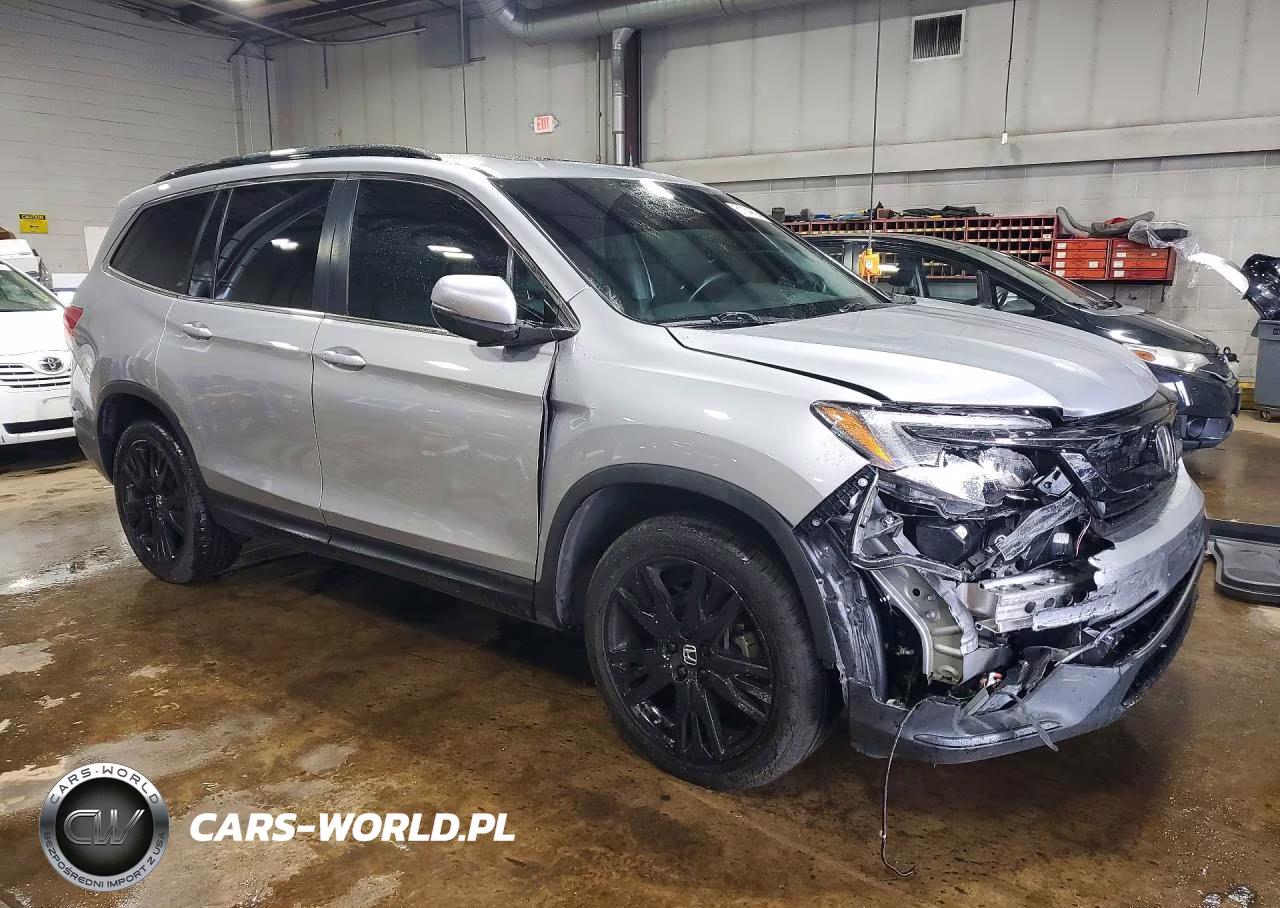 2022 Honda Pilot Se VIN:5FNYF6H23NB071521 - 4