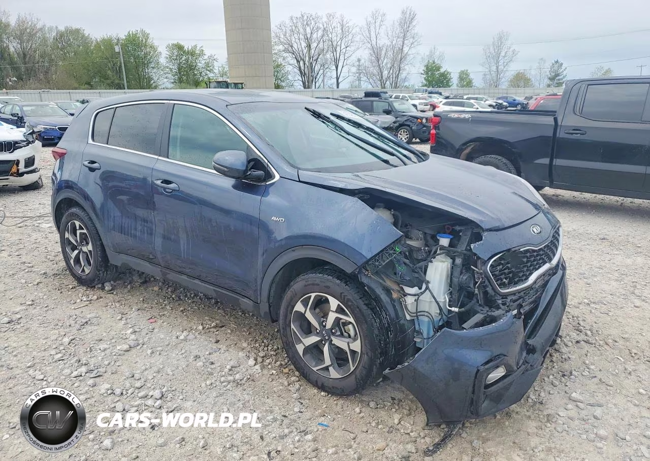 2021 Kia Sportage Lx VIN:KNDPMCACXM7901371 - 4