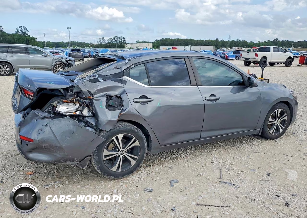 2021 Nissan Sentra Sv VIN:3N1AB8CV2MY226978 - 3