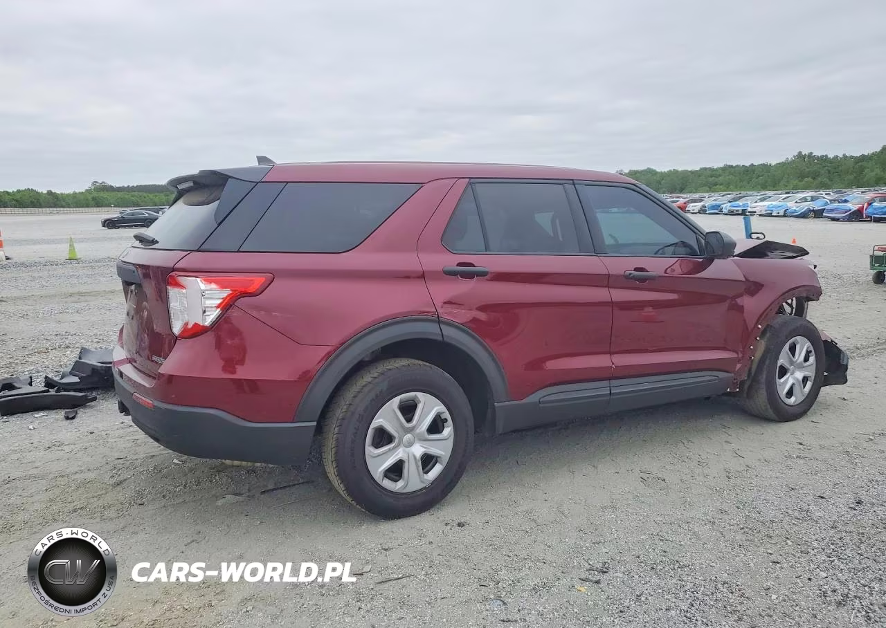 2022 Ford Explorer Police Interceptor VIN:1FM5K8AB5NGA40521 - 3