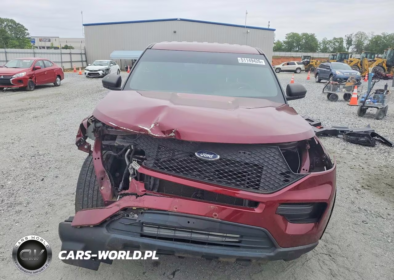 2022 Ford Explorer Police Interceptor VIN:1FM5K8AB5NGA40521 - 5