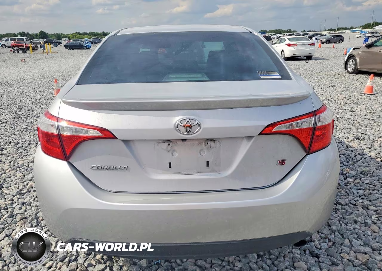 2015 Toyota Corolla S Plus VIN:2T1BURHE4FC350876 - 6