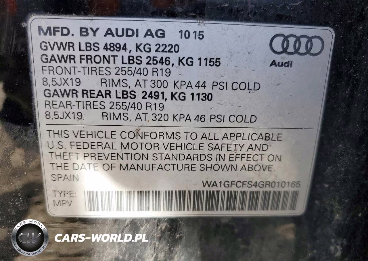 2016 Audi Q3 Prestige VIN:WA1GFCFS4GR010165 - 14