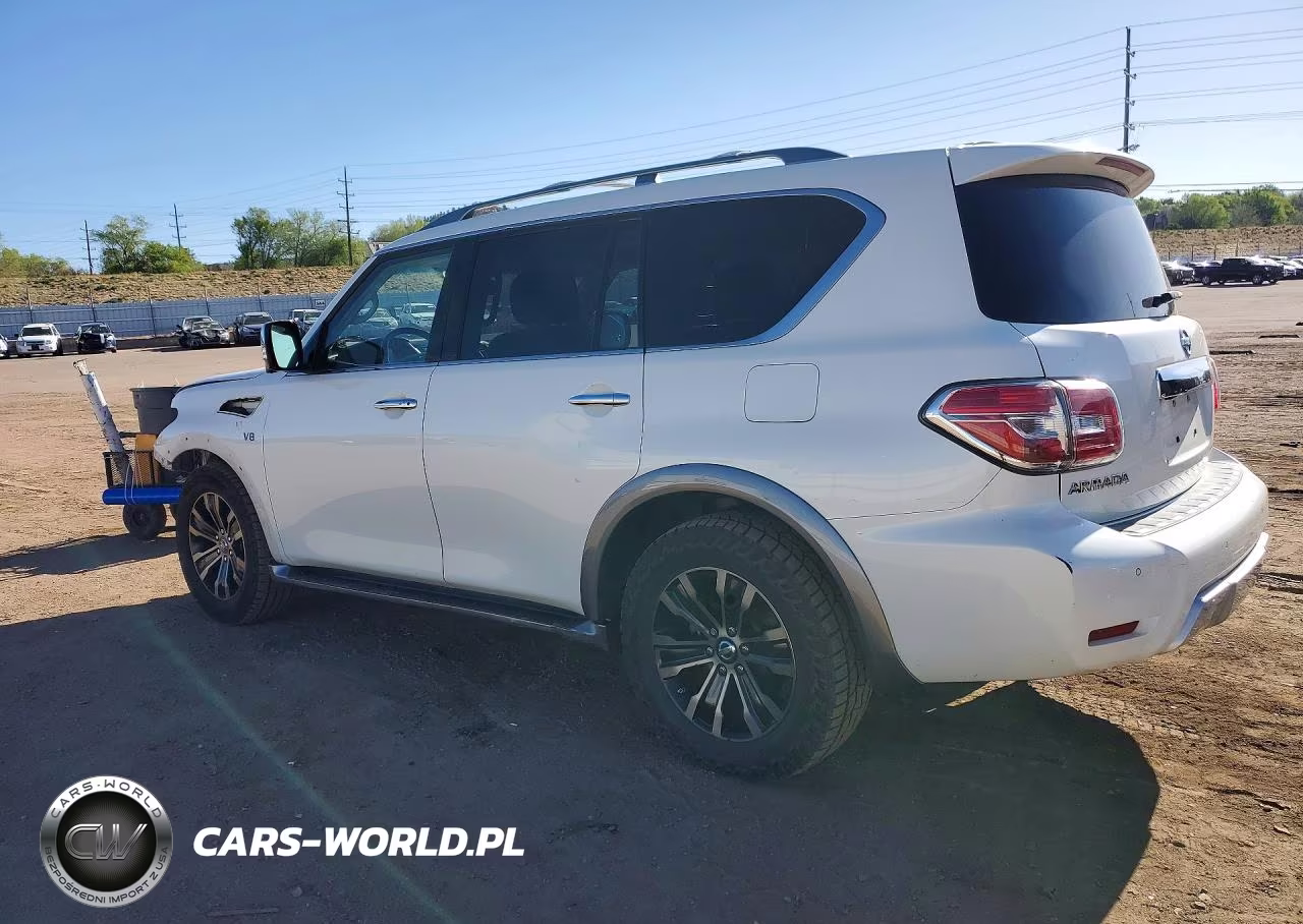 2017 Nissan Armada Platinum VIN:JN8AY2NE2H9704368 - 2