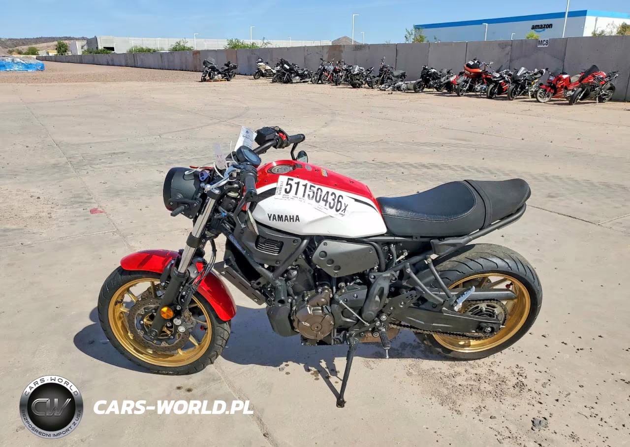 2021 Yamaha Xsr700 VIN:JYARM21E9MA001385 - 3