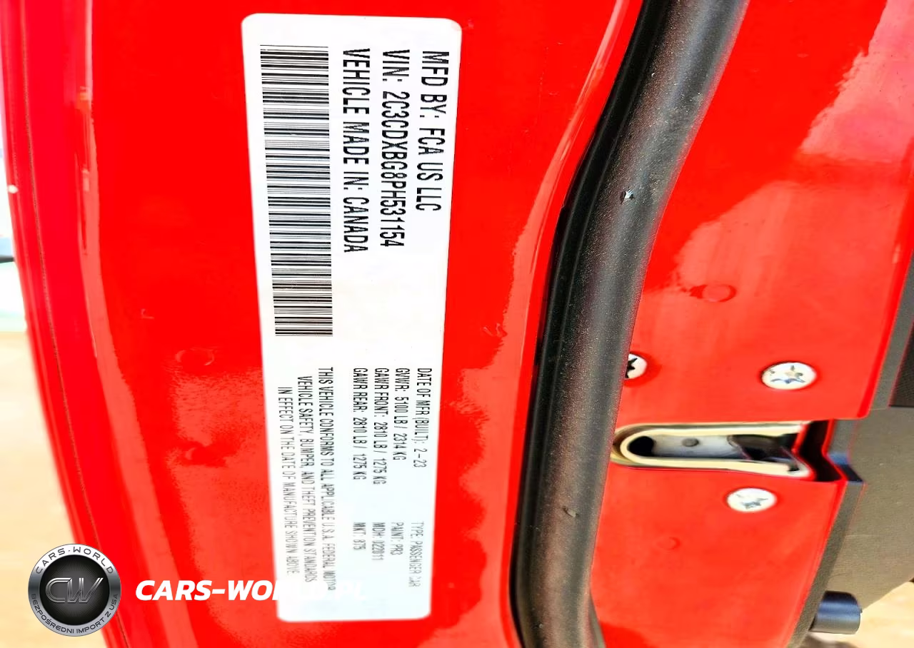 2023 Dodge Charger Sxt VIN:2C3CDXBG8PH531154 - 13