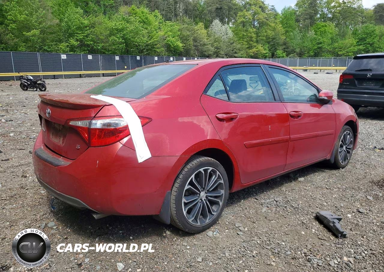 2015 Toyota Corolla S Premium VIN:2T1BURHE2FC409424 - 3
