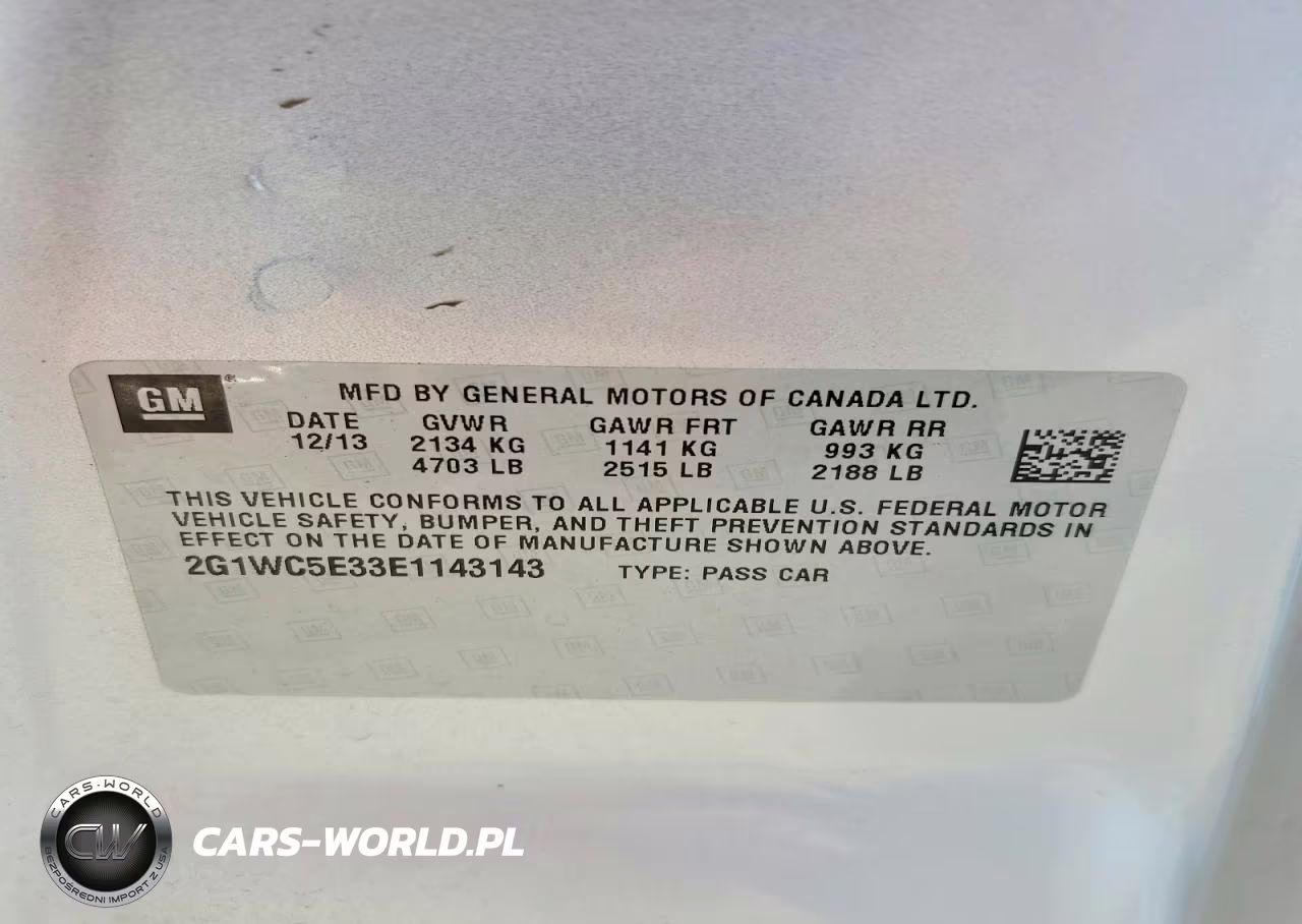 2014 Chevrolet Impala Limited Ltz VIN:2G1WC5E33E1143143 - 13