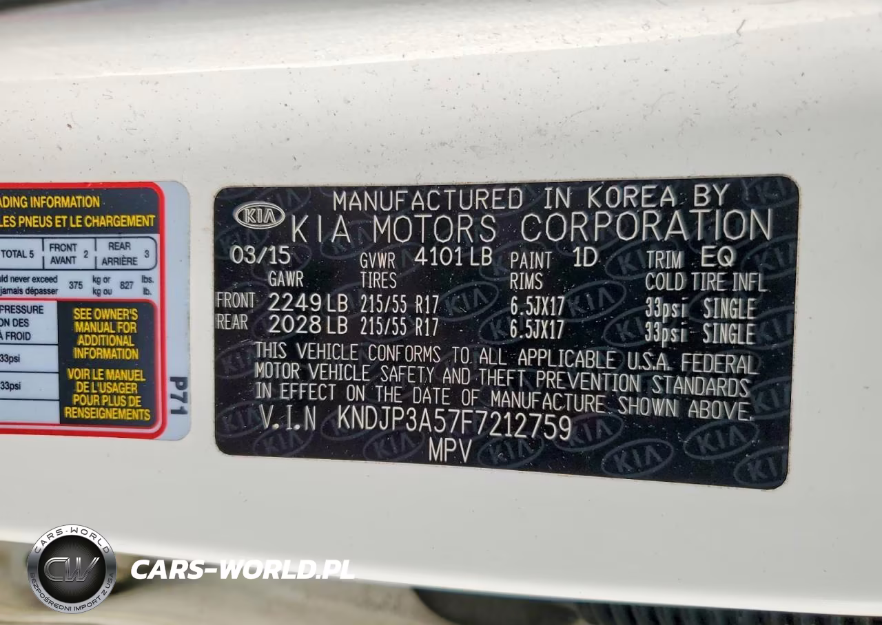 2015 Kia Soul + VIN:KNDJP3A57F7212759 - 12