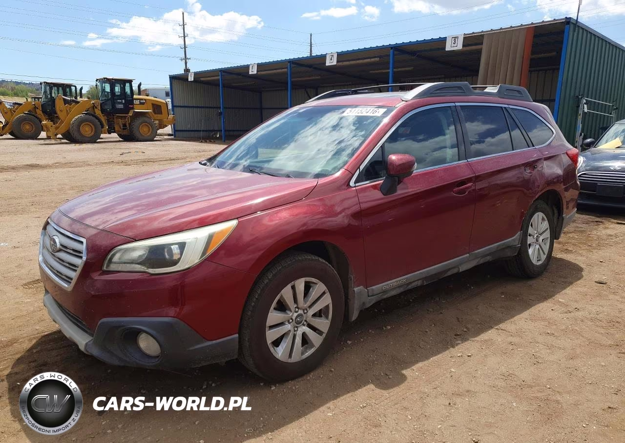 2015 Subaru Outback 2.5I Limited