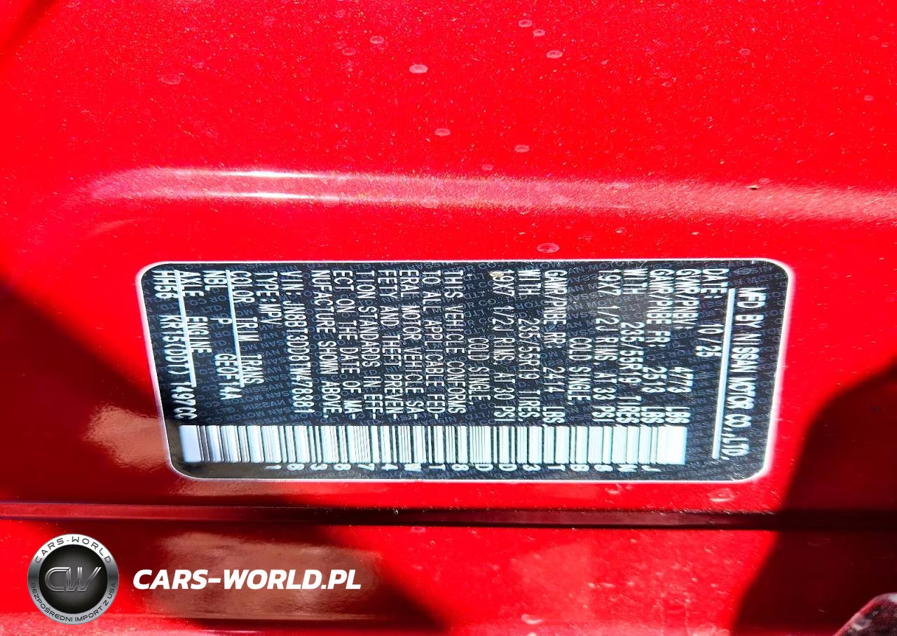 2026 Nissan Rogue Platinum VIN:JN8BT3DD8TW478381 - 14