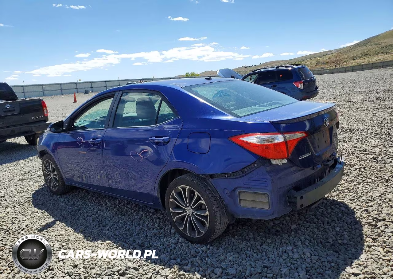 2014 Toyota Corolla S Plus VIN:2T1BURHE0EC062366 - 2