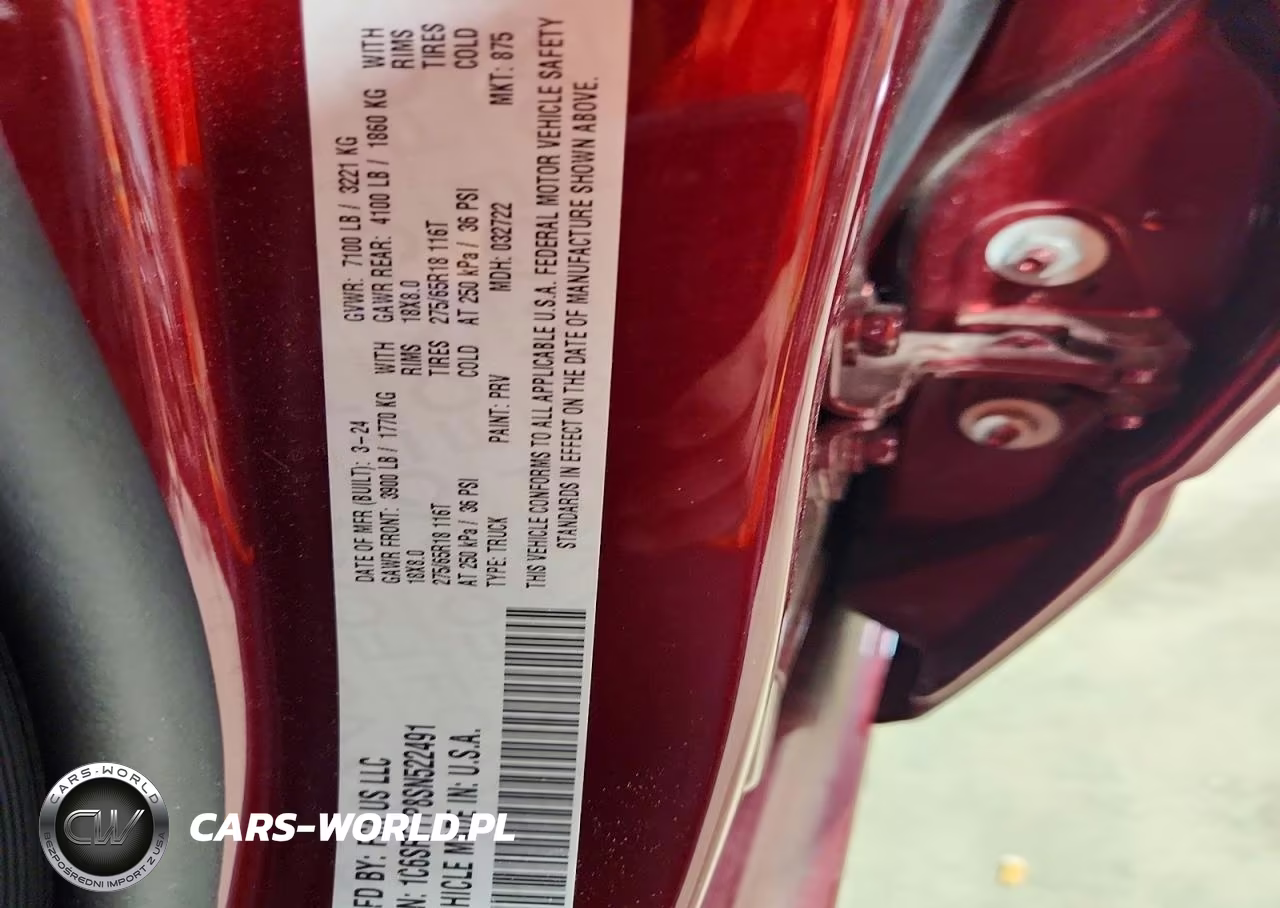 2025 Ram 1500 Big Horn VIN:1C6SRFFP8SN522491 - 13