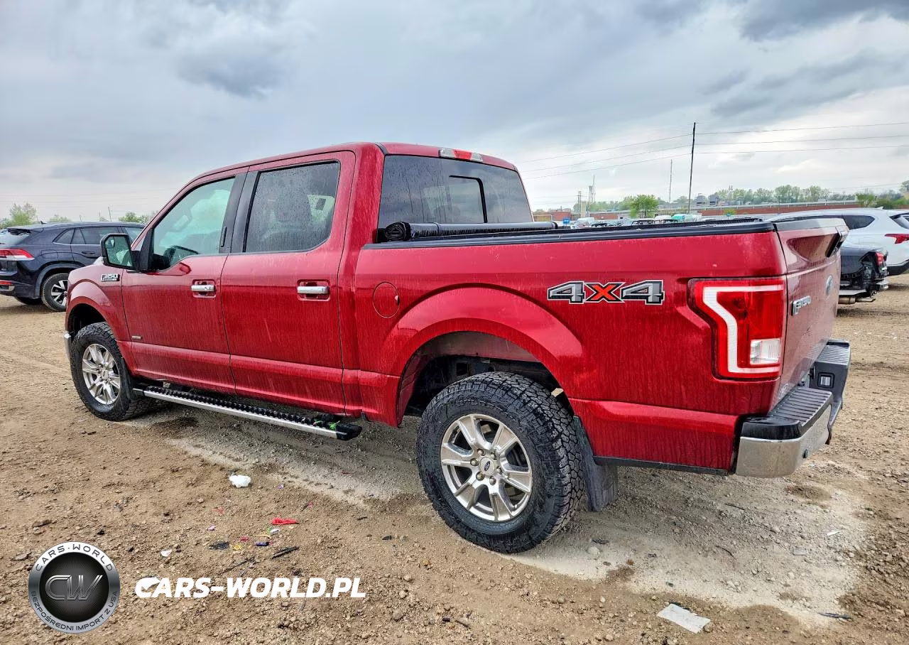 2016 Ford F150 Supercrew VIN:1FTEW1EGXGKE92177 - 2