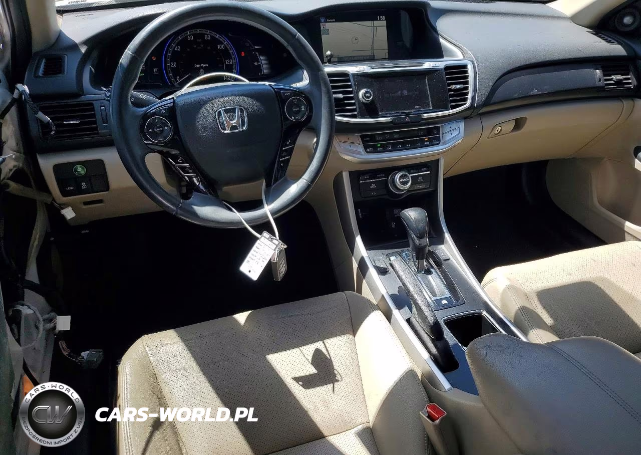 2014 Honda Accord Touring Hybrid VIN:1HGCR6F70EA007334 - 8