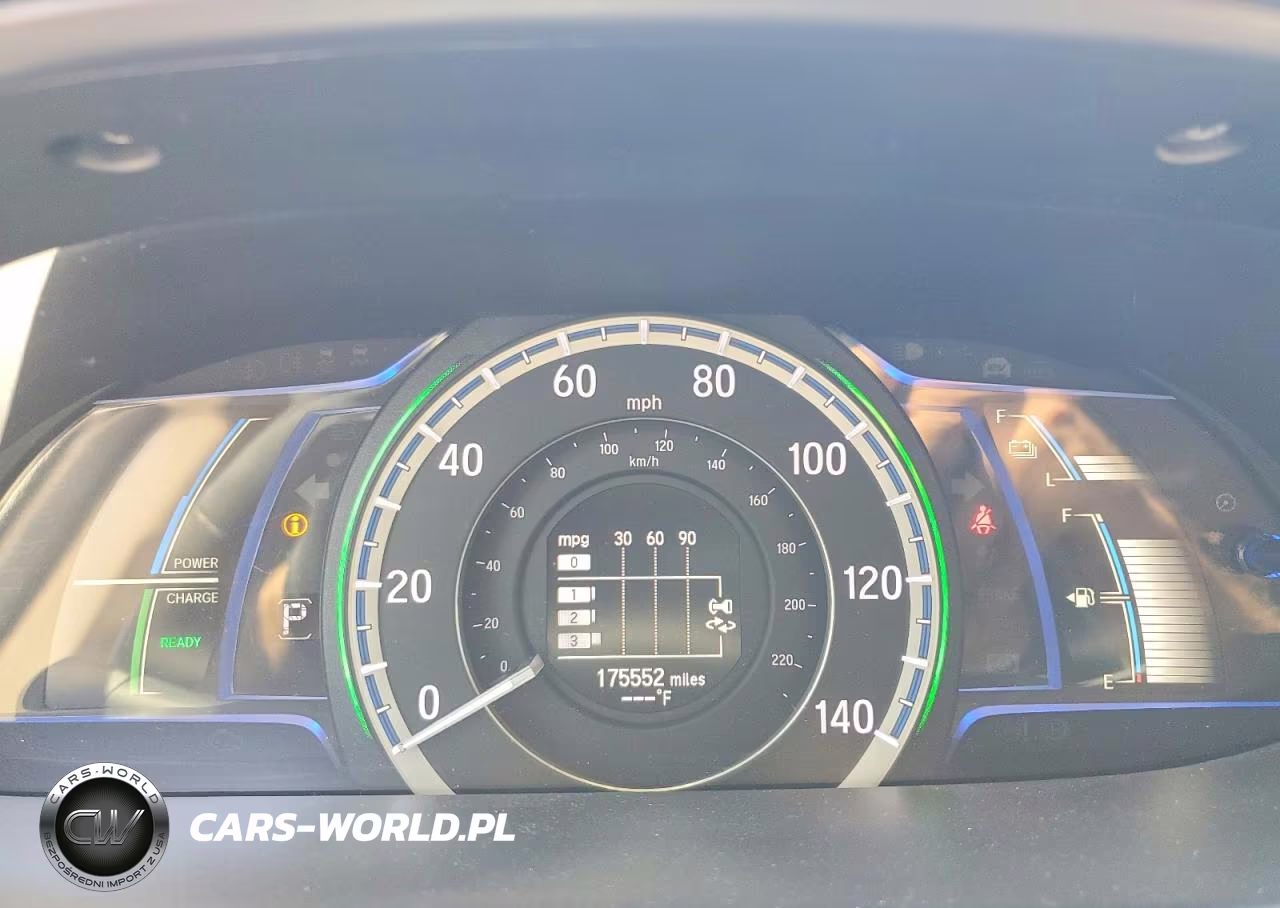 2014 Honda Accord Touring Hybrid VIN:1HGCR6F70EA007334 - 9
