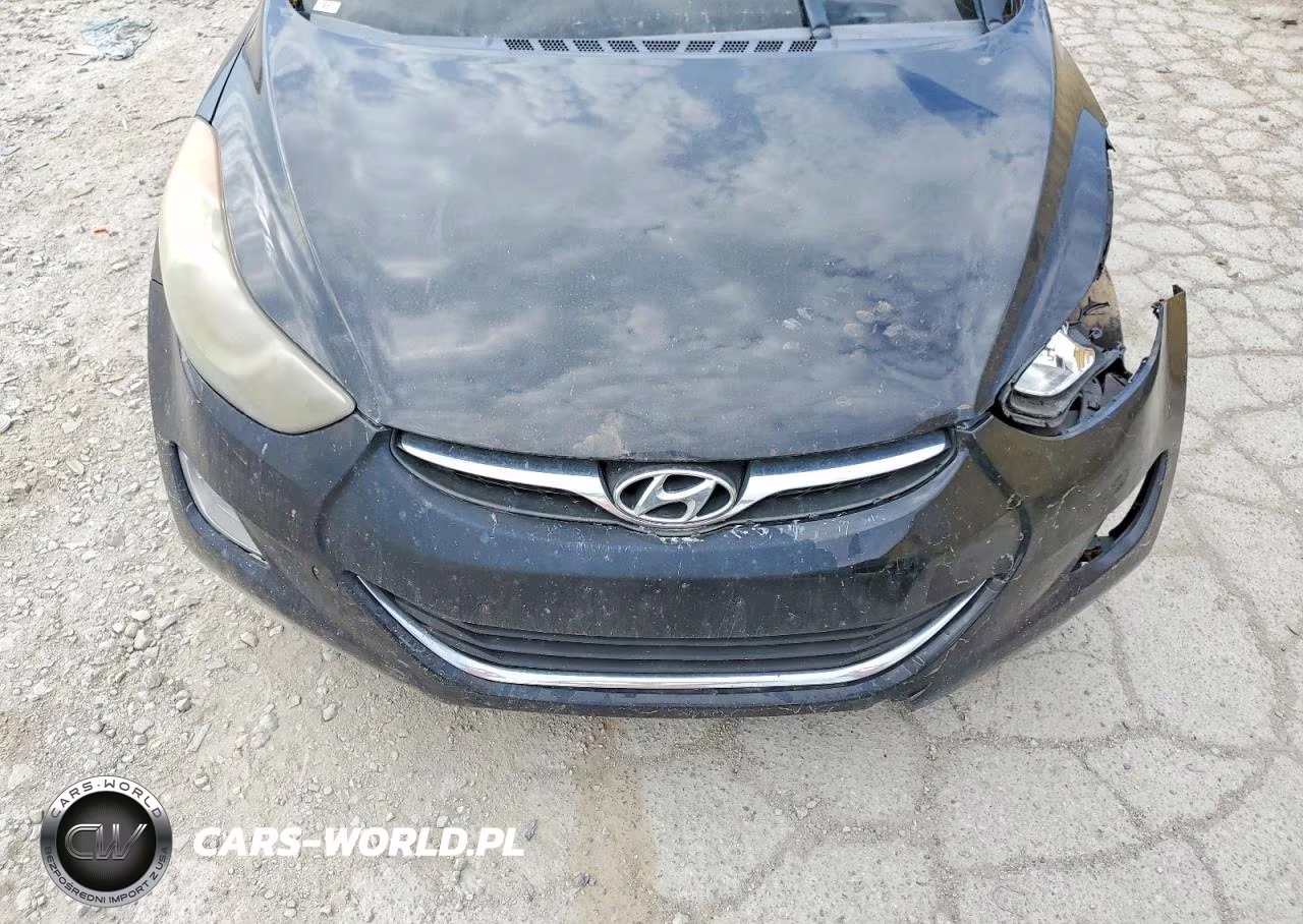2012 Hyundai Elantra Gls VIN:5NPDH4AE1CH065412 - 11
