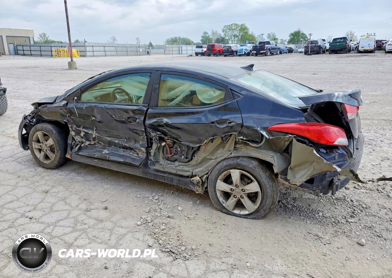 2012 Hyundai Elantra Gls VIN:5NPDH4AE1CH065412 - 2