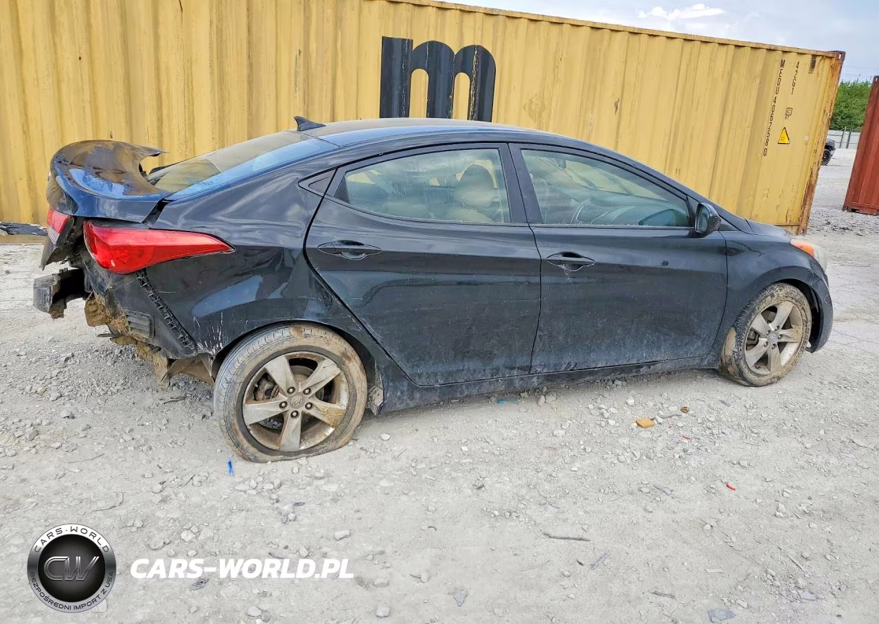 2012 Hyundai Elantra Gls VIN:5NPDH4AE1CH065412 - 3