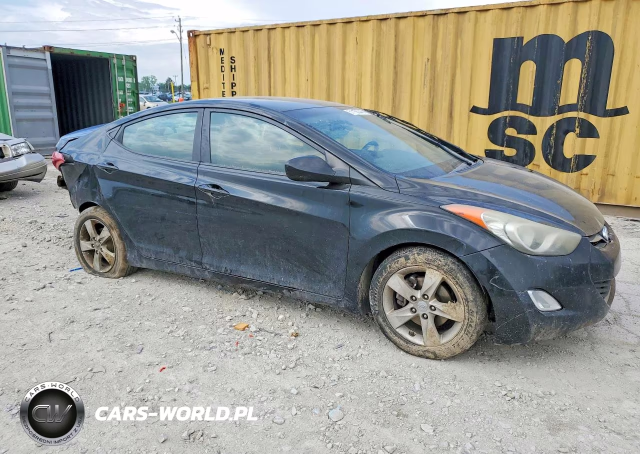 2012 Hyundai Elantra Gls VIN:5NPDH4AE1CH065412 - 4