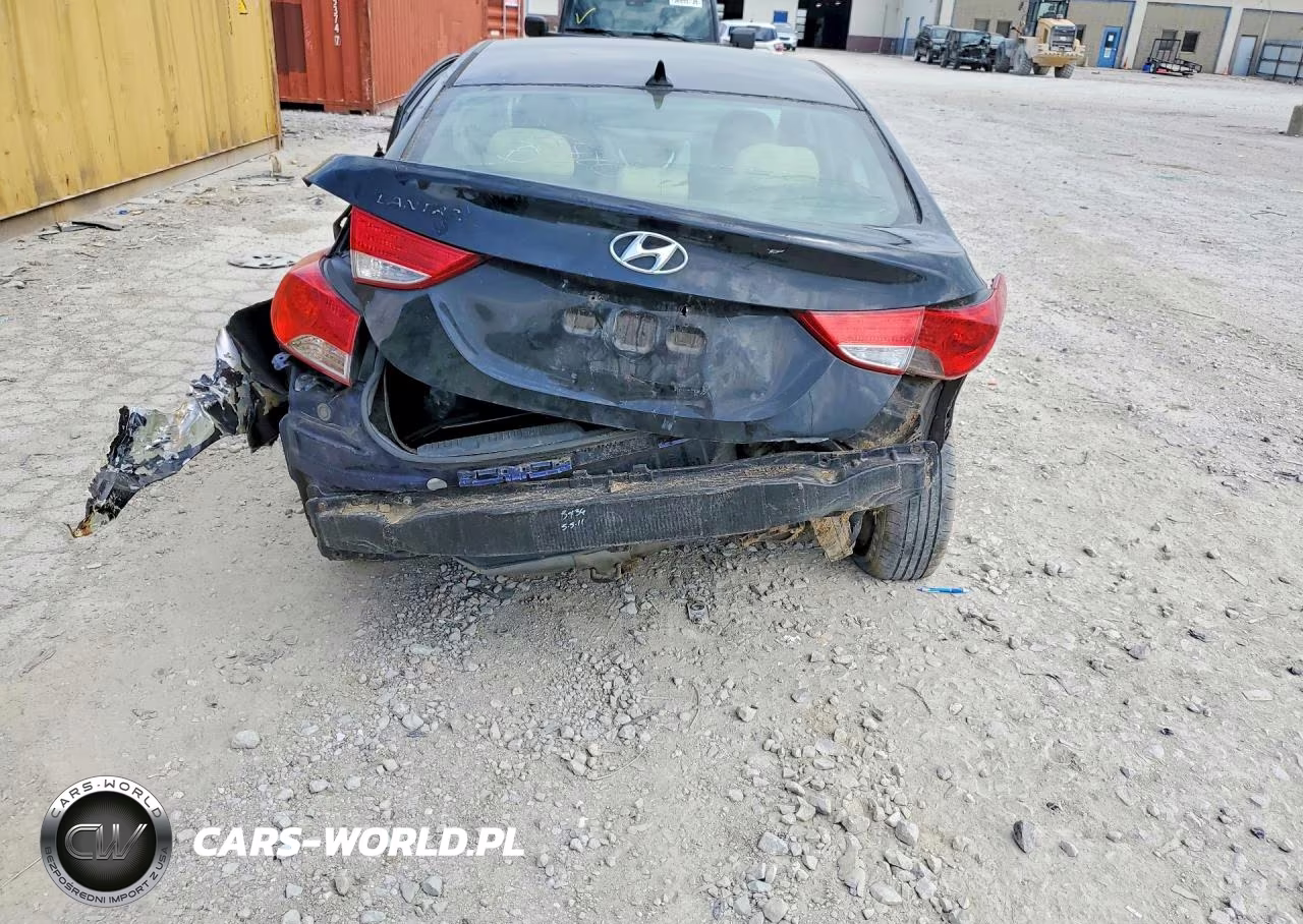 2012 Hyundai Elantra Gls VIN:5NPDH4AE1CH065412 - 6