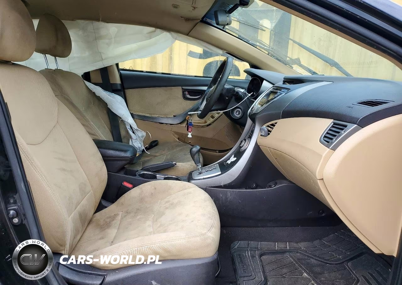 2012 Hyundai Elantra Gls VIN:5NPDH4AE1CH065412 - 7