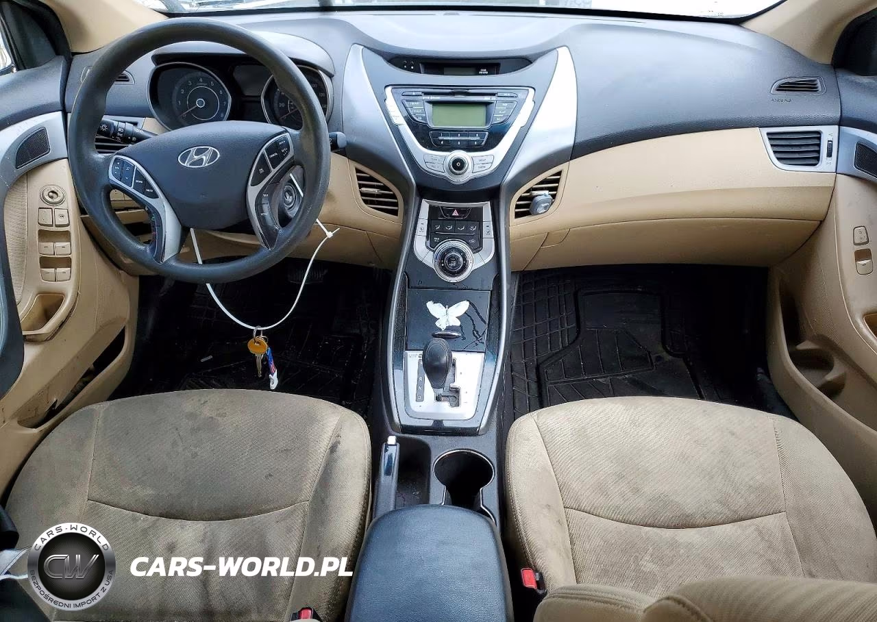2012 Hyundai Elantra Gls VIN:5NPDH4AE1CH065412 - 8