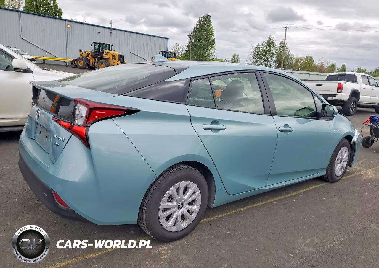 2022 Toyota Prius L Eco VIN:JTDKAMFU9N3179975 - 3