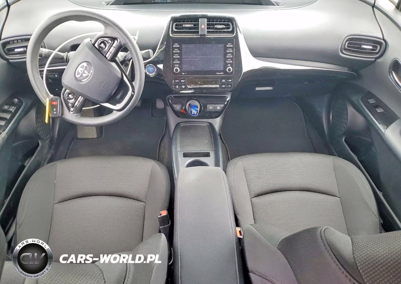 2022 Toyota Prius L Eco VIN:JTDKAMFU9N3179975 - 8