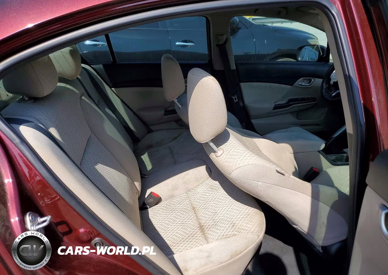 2015 Honda Civic Lx VIN:19XFB2F54FE032761 - 10