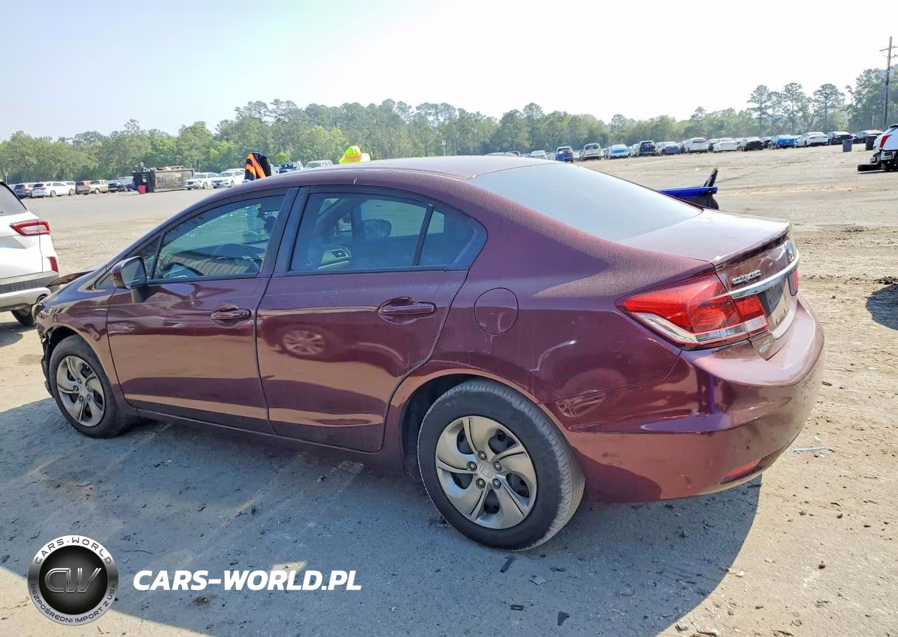 2015 Honda Civic Lx VIN:19XFB2F54FE032761 - 2