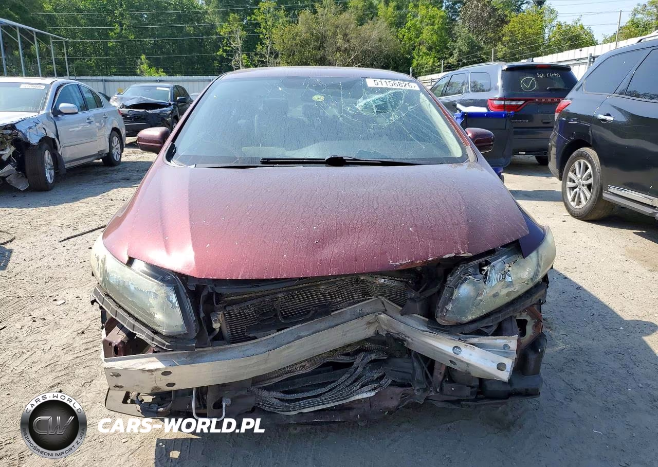 2015 Honda Civic Lx VIN:19XFB2F54FE032761 - 5