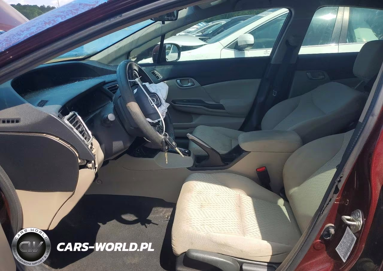 2015 Honda Civic Lx VIN:19XFB2F54FE032761 - 7