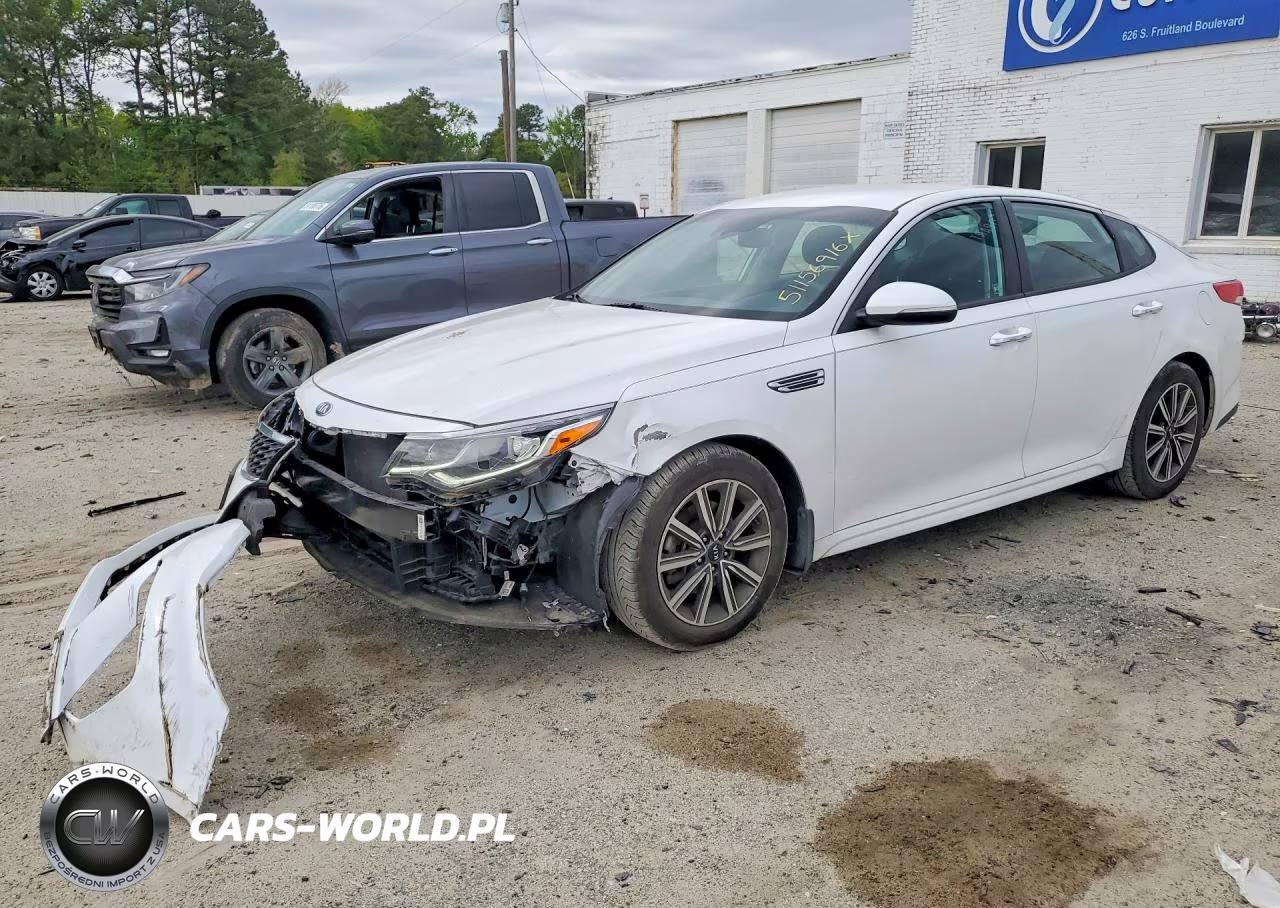 2019 Kia Optima Lx VIN:5XXGT4L30KG375519 - 1