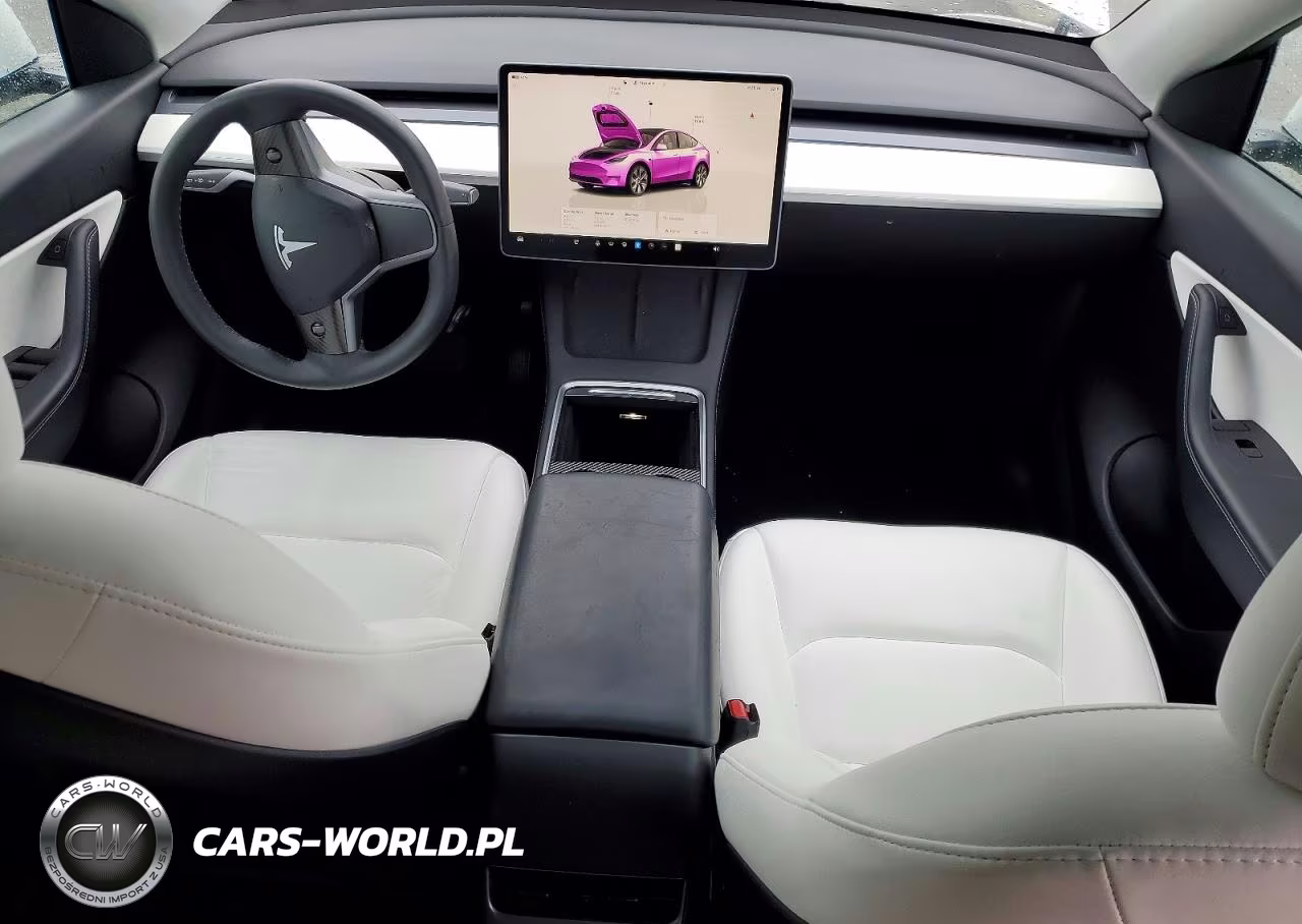 2022 Tesla Model Y VIN:7SAYGDEE8NF444622 - 8