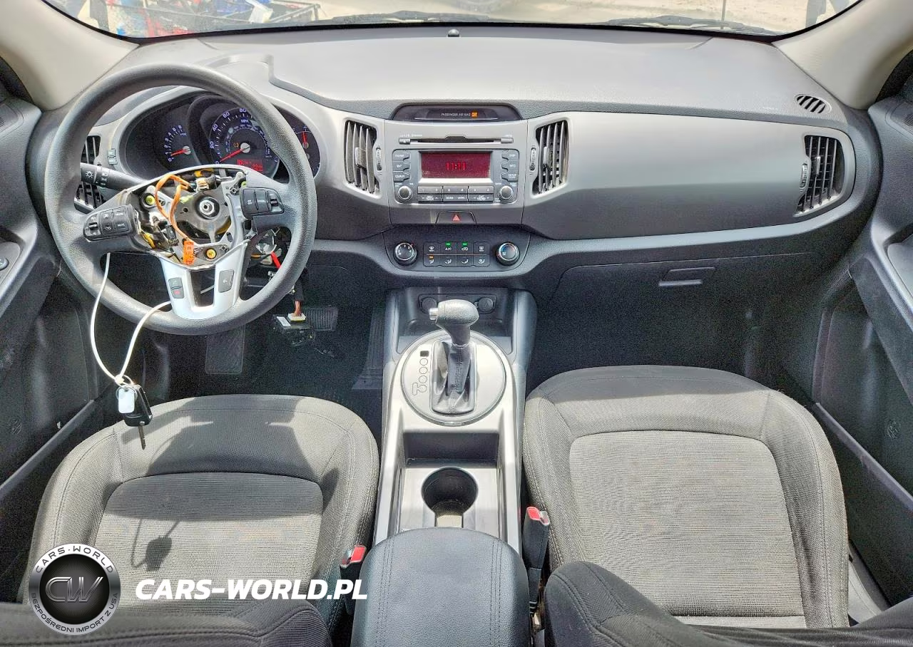 2012 Kia Sportage Lx VIN:KNDPB3A26C7198301 - 8