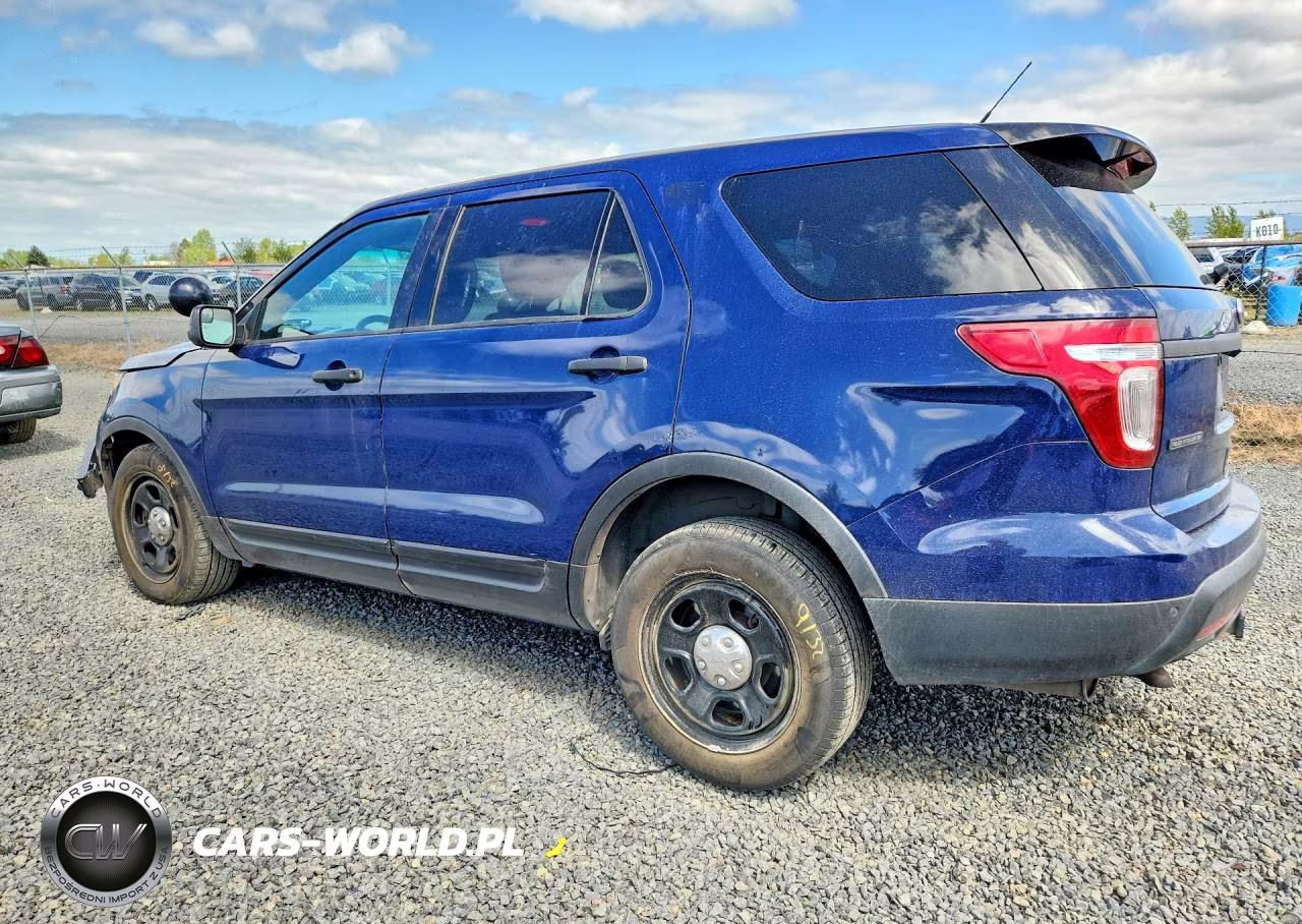 2015 Ford Explorer Police Interceptor VIN:1FM5K8ARXFGC67833 - 2