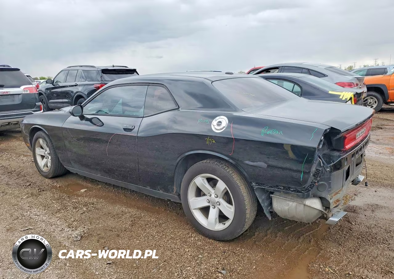 2014 Dodge Challenger Sxt VIN:2C3CDYAG5EH277391 - 2